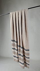 Curtains - Linen curtain Letitia (beige/multi)
