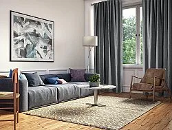 Curtains - Linen curtain Lilou (grey)