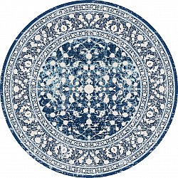 Round rug - Genesis (blue)
