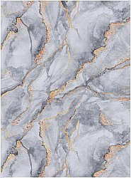 Wilton rug - Genova (grey/white/gold)