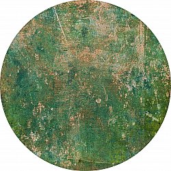 Round rug - Povoa (grön)