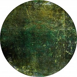 Round rug - Estrada (grön)