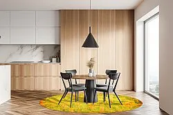 Round rug - Melide (yellow)