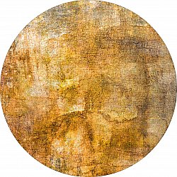 Round rug - Tremes (guld)