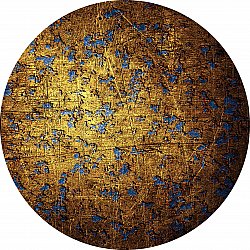 Round rug - Leiria (guld)