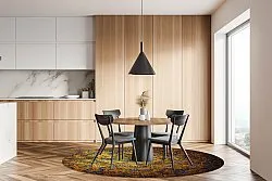 Round rug - Leiria (gold)