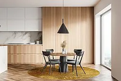 Round rug - Malveira (gold)