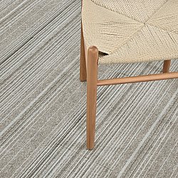 Wall-to-wall carpet - Almeria Carpet tiles 24 pcs (irregularly striped grey)