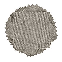 Wall-to-wall carpet - Almeria Carpet tiles 24 pcs (grey)