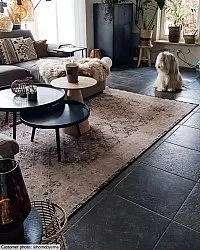 Wilton rug - Douz (black/multi)