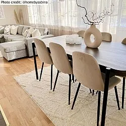 Shaggy rugs - Rostock (offwhite)