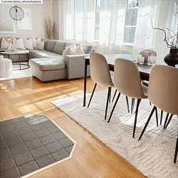 Shaggy rugs - Rostock (offwhite)