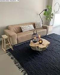Rag rugs - Silje (black)
