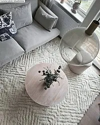 Shaggy rugs - Monti (offwhite)