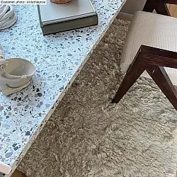 Wool rug - Aliste Wool Shaggy (alabaster gleam)