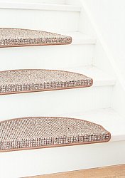 Stair carpet - Brusells 28 x 65 cm (light brown)