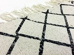 Rag rugs - Agadir (black/white)