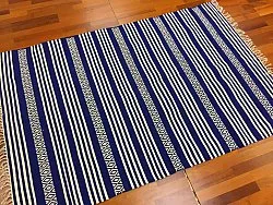 Rag rugs - Ystad (blue)