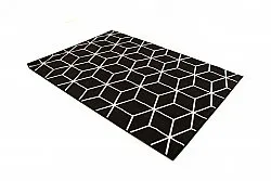 Wilton rug - Florence Square (black)