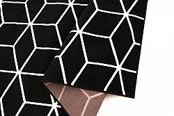 Wilton rug - Florence Square (black)