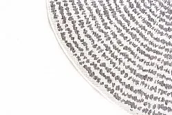 Round rug - Brussels Swirl (grey)