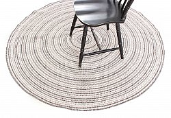 Round rug - Brussels Weave (grey)