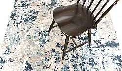 Round rug - Hiboun (blue)