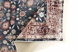 Round rug - Bouhjar (dark blue/multi)
