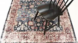 Round rug - Bouhjar (dark blue/multi)