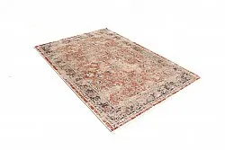 Round rug - Douz (red/multi)