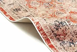 Round rug - Douz (red/multi)