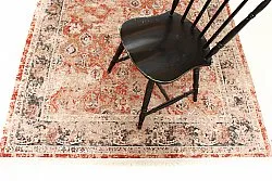 Wilton rug - Douz (red/multi)