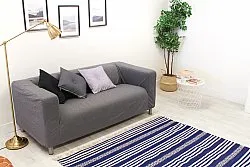 Rag rugs - Ystad (blue)