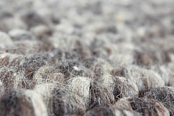 Wool rug - Avafors Wool Bubble (grey)