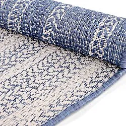 Round rug - Indoor/Outdoor Angus (blue)