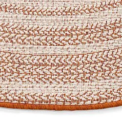 Round rug - Indoor/Outdoor Angus (red)