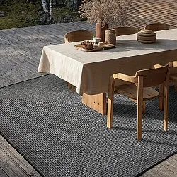 Indoor/Outdoor rug - utomhusmatta - Arlo (black)