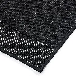 Indoor/Outdoor rug - utomhusmatta - Ava (black)