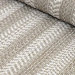 Oval rug - Indoor/outdoor Leander (beige)