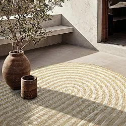 Oval rug - Indoor/outdoor Leander (nature)
