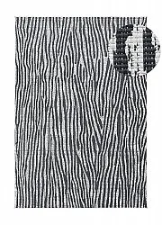 Indoor/Outdoor rug - utomhusmatta - Vaura (black/white)