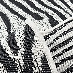 Indoor/Outdoor rug - utomhusmatta - Vaura (black/white)