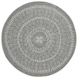 Round rug - Indoor/Outdoor Malcolm (grey)