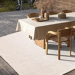Indoor/Outdoor rug - Orta Wool Look (cream)