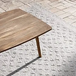 Indoor/Outdoor rug - Todi Wool Look (grey/beige)