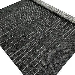 Indoor/Outdoor rug - Ragusa (black/cream)