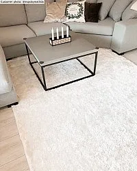 Shaggy rugs - Cosy (white)
