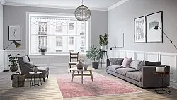 Wilton rug - Jervis (pink)