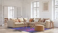 Wilton rug - Violetta (purple)
