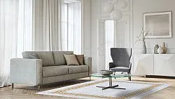 Wilton rug - Egiali (grey)
